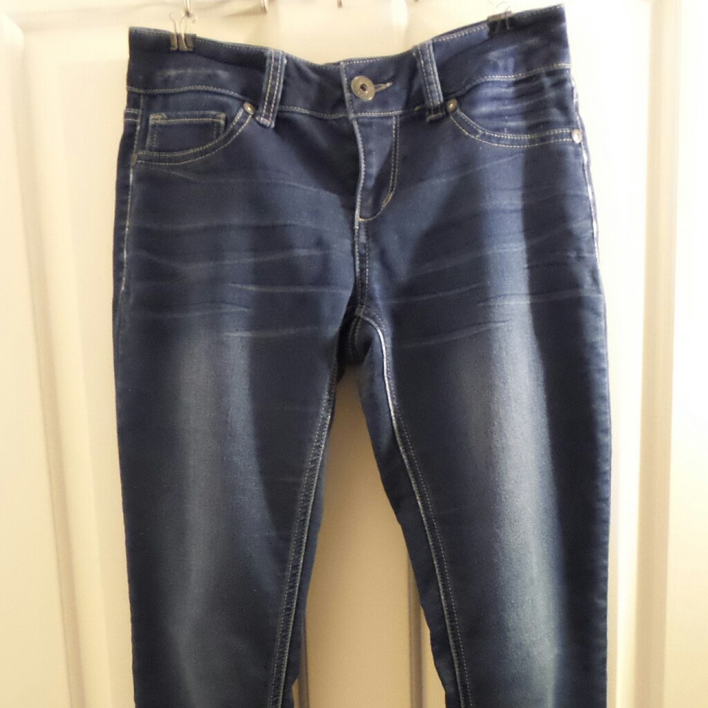 Classic medium-wash jeans